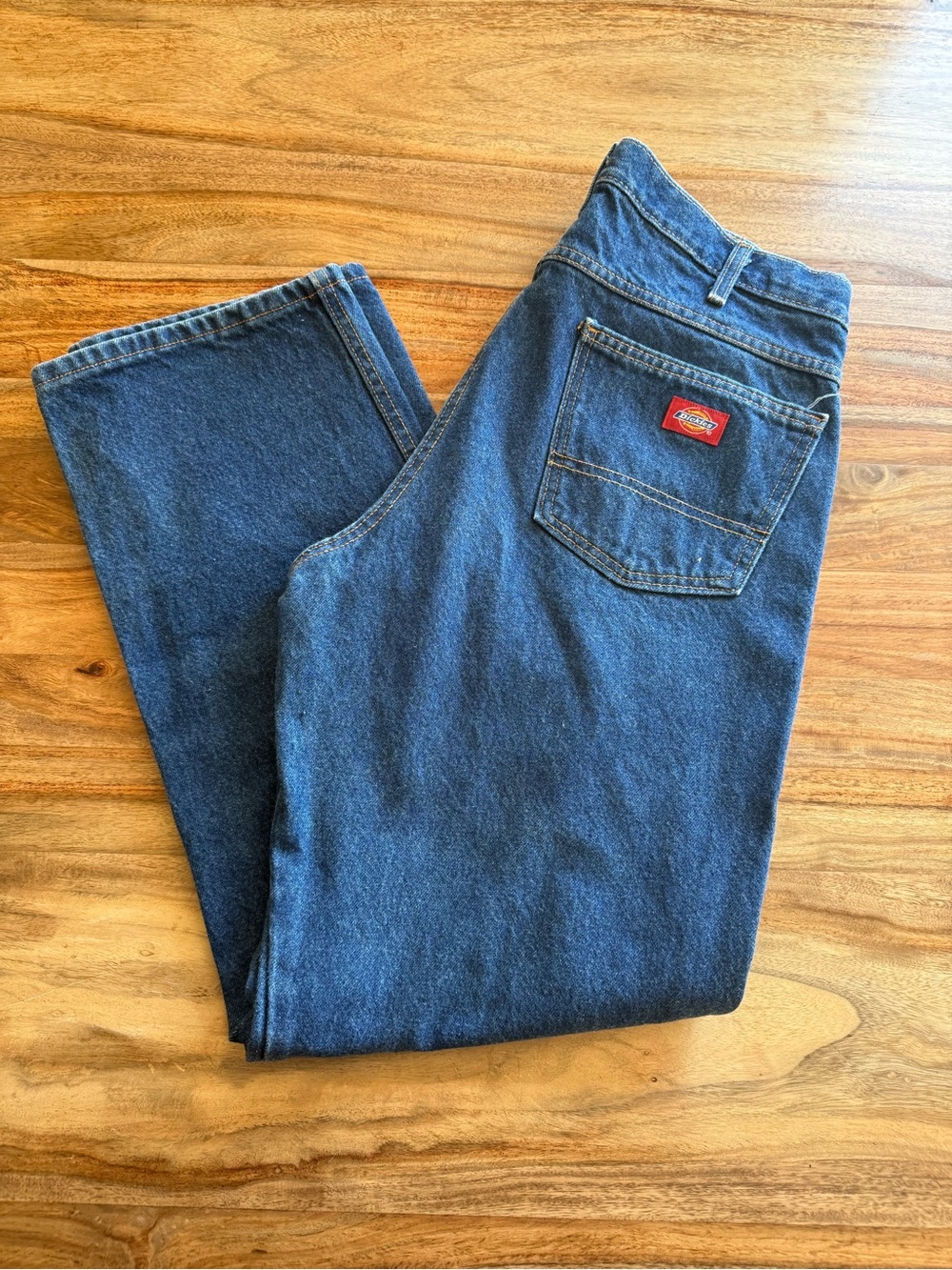 Dickies Men's Dark Blue Regular Fit Jeans